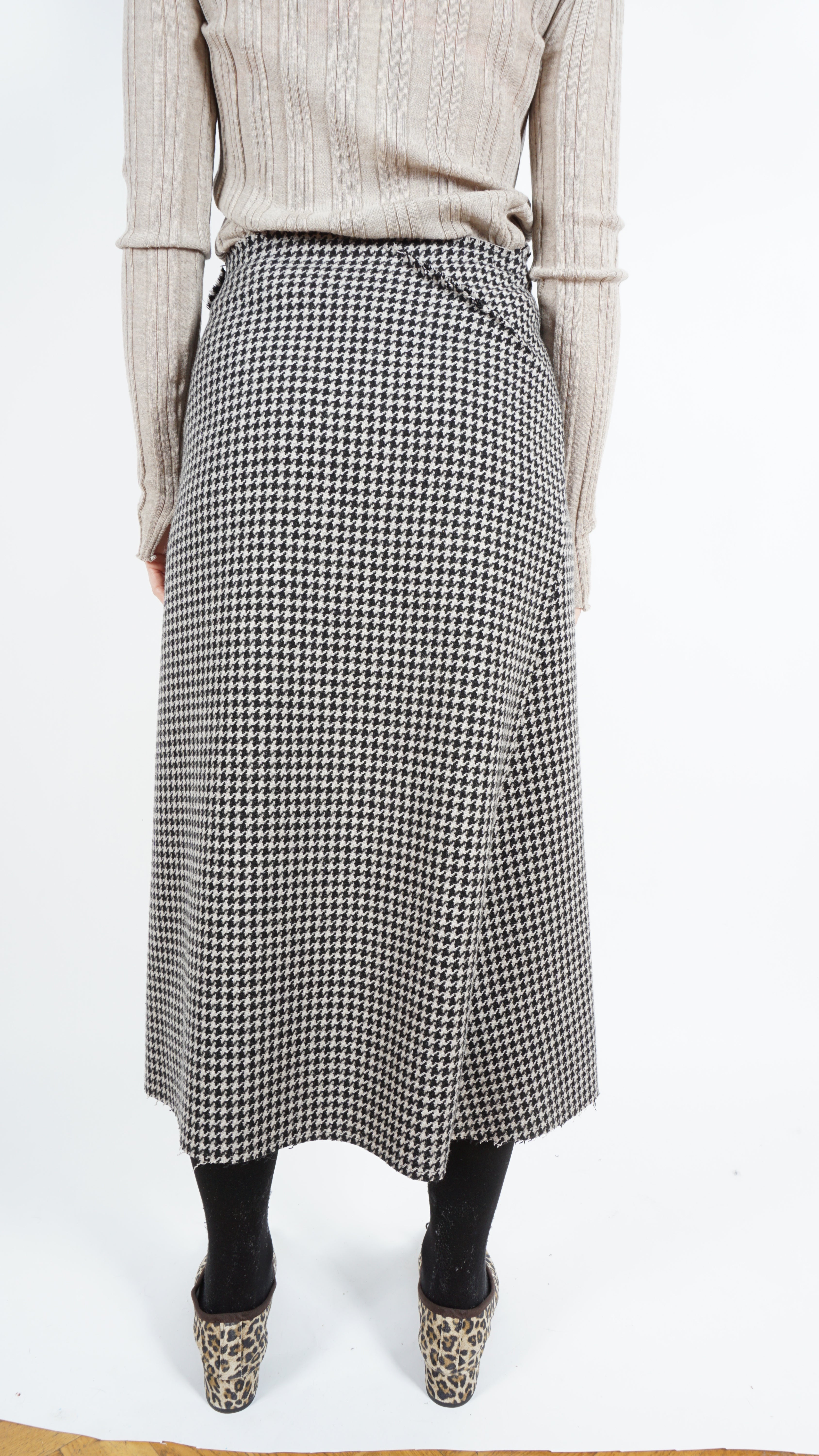 Checkered skirt by Bettina Bakdal