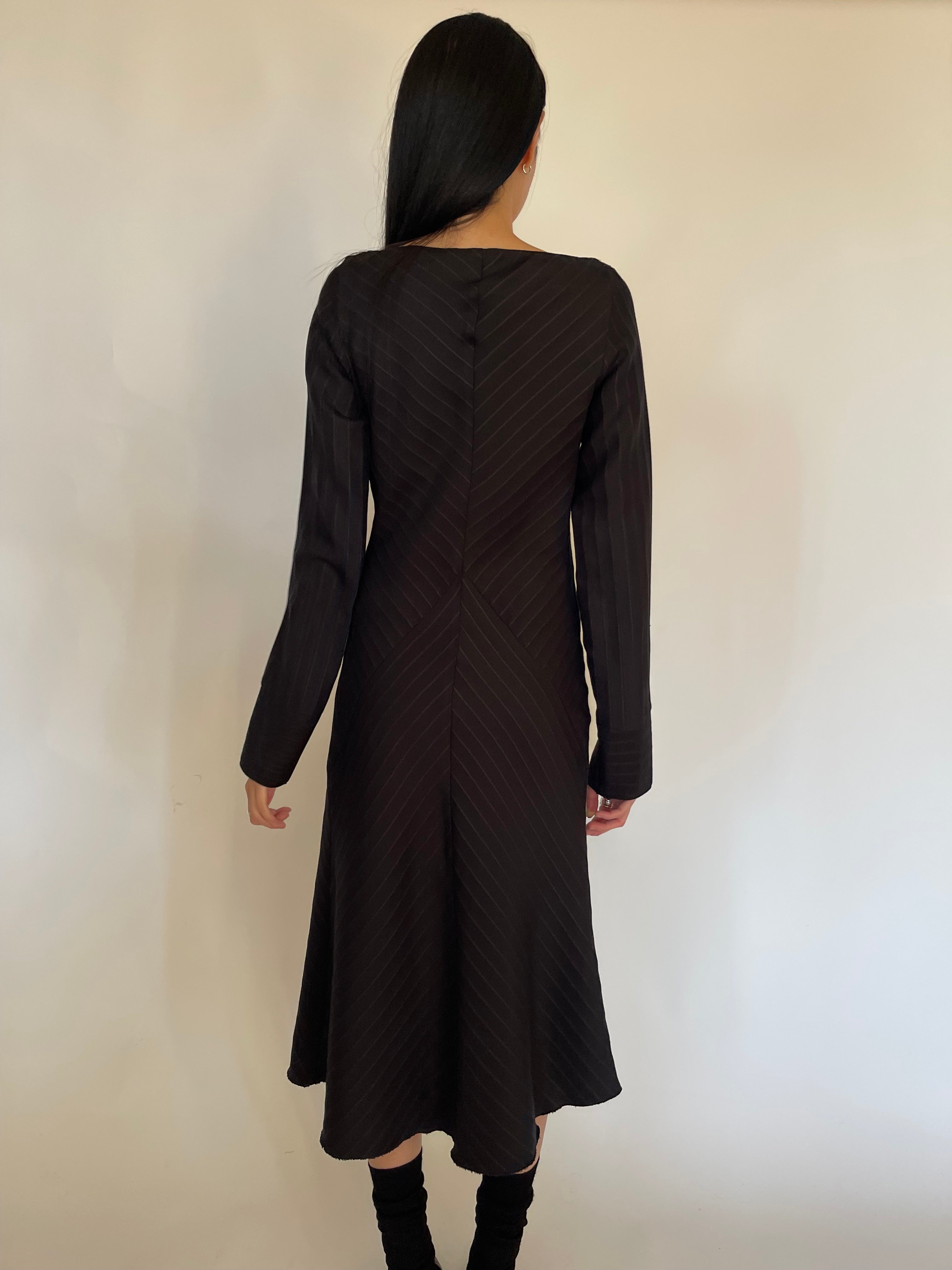 Wool dress by Sabine Poupinel