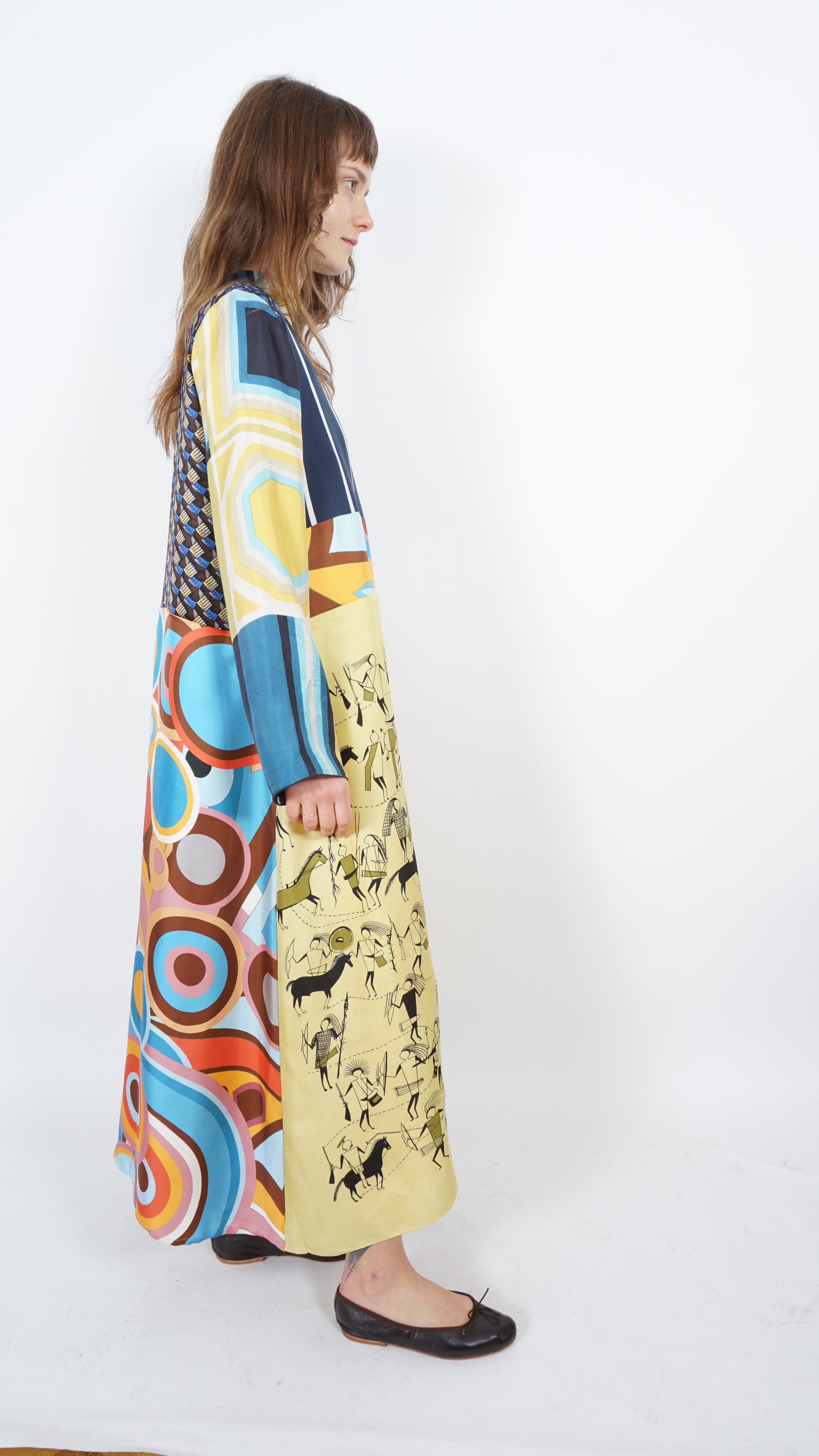 Sonyia silk dress by Bettina Bakdal