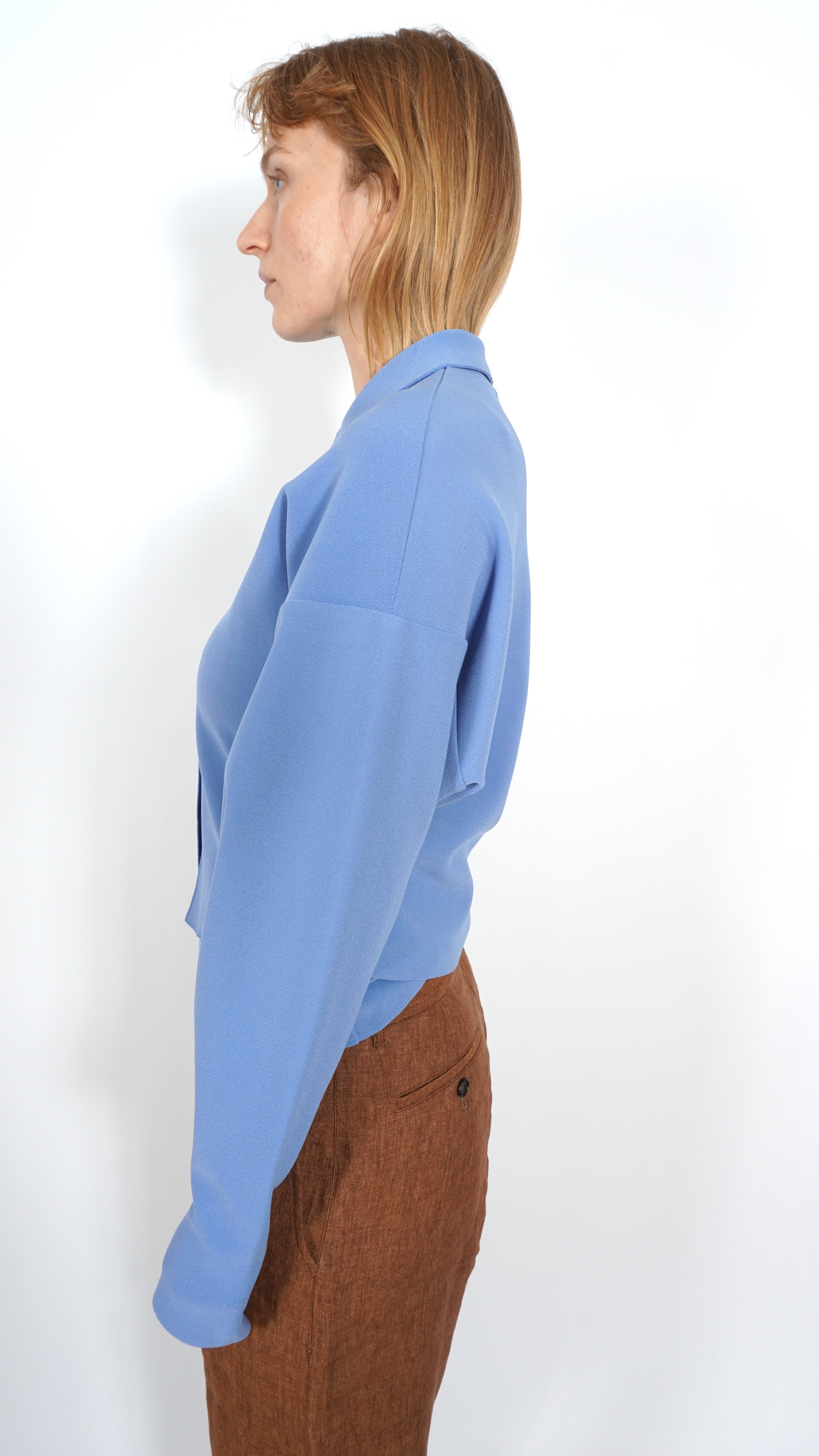 Cropped cardigan by Birrot